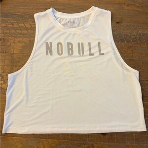 NOBULL Women's White Muscle Tee